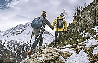 Mountain hiking trail