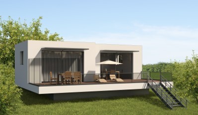 The Lakeview single-level home model