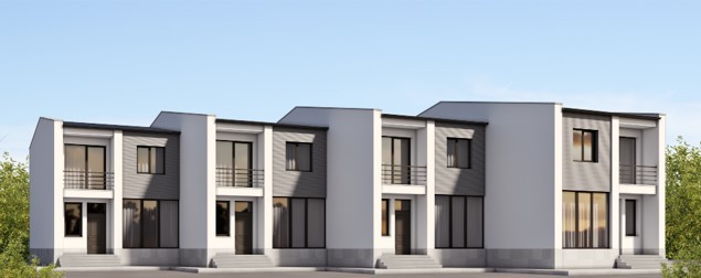 The Terrace Row townhomes