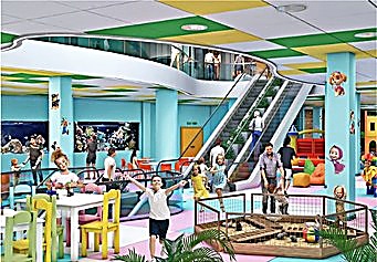 Kids play zone